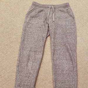 Fleece-Lined Uniqlo Grey Sweatpants
